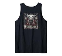 Fear No Evil Archange Christian Warrior Backprint Débardeur