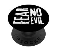 Fear No Evil Psaum 23:4 Verse biblique pour Hommes et Femmes chrétiens PopSockets PopGrip Adhésif