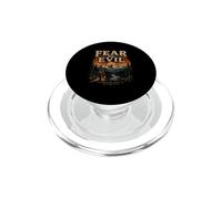 Fear No Evil Psaume 23 4 Chrétien Randonnée Nature PopSockets PopGrip pour MagSafe