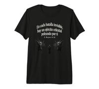 Fear Not Heaven's Army is with You 2 Kings 6:16 Espagnol T-Shirt Haut de Gamme