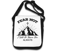 Fear Not I Will Go Before You Always Sac à bandoulière Blanc