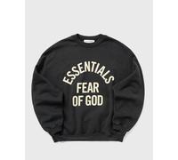 Fear of God Essentials CAMPUS 90'S CREWNECK SWEA men Sweatshirts black taille: XXL