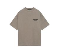 Fear Of God - Essentials Jersey Crewneck T-Shirt - Homme - Tops - Gris - Taille: XL