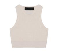 Fear Of God, Femme, Tops, Beige, Taille: 38 FR Essentials T-shirts et Polos