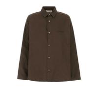 Fear Of God, Homme, Chemises, Brun, Taille: XS Surchemise en toile de coton
