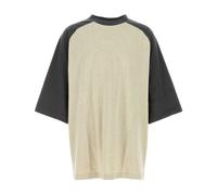 Fear Of God, Homme, Tops, Beige, Taille: XL T-shirt oversize en coton