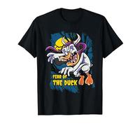 Fear of The Duck, Parodie, Canard, Heavy, Metal T-Shirt, Homme, Noir, S