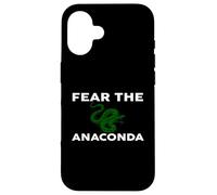 Fear The Anaconda T-Shirt Anaconda Coque pour iPhone 16