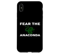 Fear The Anaconda T-Shirt Anaconda Coque pour iPhone XS Max