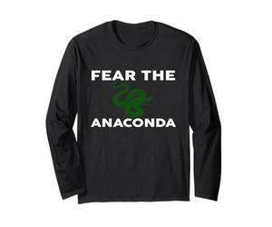 Fear The Anaconda T-Shirt Anaconda Manche Longue
