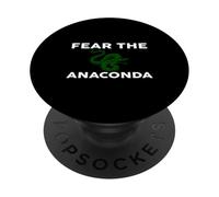 Fear The Anaconda T-Shirt Anaconda PopSockets PopGrip Adhésif
