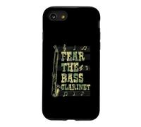 Fear The Bass Clarinette Graphique Notes de Musique Coque pour iPhone SE (2020) / 7/8