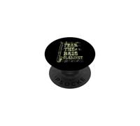 Fear The Bass Clarinette Graphique Notes de Musique PopSockets PopGrip Adhésif