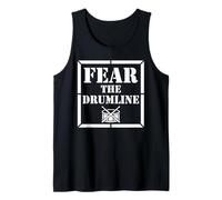 Fear The Drumline Pochoir Fanfare Batteur Débardeur