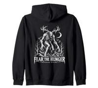 Fear The Hunger : Wendigo Rising Horror Night Sweat à Capuche