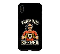 Fear The Keeper Femme Cool Gardienne De But De Football Coque pour iPhone XS Max