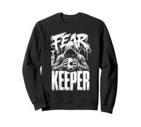 Fear The Keeper Gardien de But qualifié pour Fan de Football Vieilli Sweatshirt