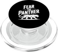 Fear The Panther Fearless Spirit Amoureux des Animaux PopSockets PopGrip pour MagSafe
