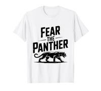 Fear The Panther Fearless Spirit Amoureux des Animaux T-Shirt