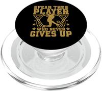 Fear The Player Who Never Gives Up PopSockets PopGrip pour MagSafe