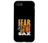 Fear The Sax Saxophone Drôle Saxophoniste Coque pour iPhone SE (2020) / 7/8
