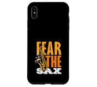 Fear The Sax Saxophone Drôle Saxophoniste Coque pour iPhone XS Max