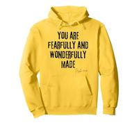 Fearfully and Wonderfully Made Psaum 139:14 Bible Worth Sweat à Capuche