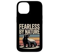 Fearless by Nature Blaireau au Miel Vintage Coque pour iPhone 14