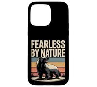 Fearless by Nature Blaireau au Miel Vintage Coque pour iPhone 15 Pro Max