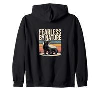 Fearless by Nature Blaireau au Miel Vintage Sweat à Capuche