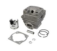 FEARZIE Assemblage de Cylindre de 40MM for G4K G45 G45L BC4310 443R, KIT de Segments de Piston de Cylindre de retourneur de débroussailleuse, REPL. PIÈCES KOMASTU