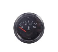 FEARZIE Jauge de température d'eau VDO 40-120 °C 52 mm for Moteur Diesel, Compatible avec capteur de température d'eau, Accessoires de générateur 287,4-22 Ω(24V)