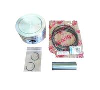 FEARZIE Kit bielle-Piston 1P70F for Moteur 1P70 1P70FA 196 cm³, Comprenant : Pompe génératrice, Segments de Piston, axe de Piston, Clips de bielle.(4 pcs kit)