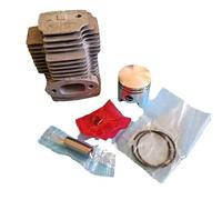 FEARZIE KIT de Cylindre TL23 for EB23 TU23 TLE23, 2 Temps, débroussailleuse, 23cc, Cylindre avec Assemblage de Broches de Clip de Segment de Piston