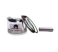 FEARZIE Kit Piston GXV120 60 mm Compatible avec Les Moteurs GXV120 118 cm³ 4 Temps 4 CV OHV à Arbre Vertical (HR194, 214, 215) : Segments, goupille et Clip de Serrage.