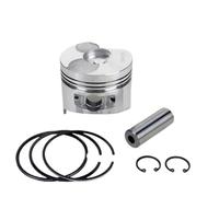 FEARZIE Kit Piston L48 70 mm (Fond Plat) for Moteur Diesel L48 : Piston + Segment + axe + Clip de Remplacement