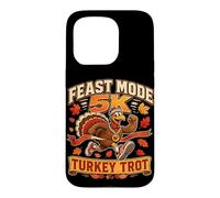 Feast Mode Turquie Trot Runner Mascotte Course Graphique Course Coque pour iPhone 15 Pro