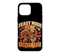 Feast Mode Turquie Trot Runner Mascotte Course Graphique Course Coque pour iPhone 16 Pro Max