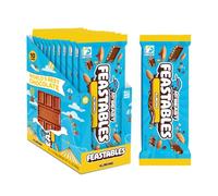 Feastables MrBeast Chocolate Bars/Barres de chocolat MrBeast de Feastables (10 x 60g) (Almond Chocolate)