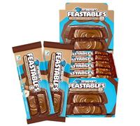 Feastables MrBeast Chocolate Hazelnut Cups - Chocolat au lait avec fourrage crème de noisette - Boîte de 24 - Idéal comme cadeau (24 x 40g)