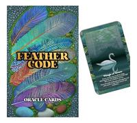 Feather Code - Un Deck Oracle Esprit Animal - 22 Cartes Oracle - Messages écrits sur les ailes et le vent