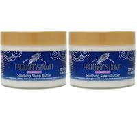 Feather & Down Beurre de sommeil apaisant au magnésium (300 ml) - avec des huiles essentielles de magnésium, de lavande et de camomille apaisantes (Lot de 2)