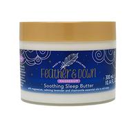 Feather & Down Beurre de sommeil apaisant au magnésium (300 ml) - avec des huiles essentielles de magnésium, de lavande et de camomille apaisantes