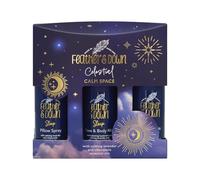 Feather & Down Cadeau de Noël Calm Space : Ensemble Ultime - Spray de Sommeil Lavande et Camomille, Respirant et Brume Apaisante pour le Visage et le Corps