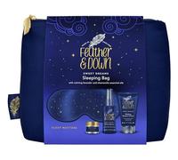 Feather & Down Sac de couchage (masque pour les yeux de luxe, baume pour le sommeil, spray d'oreiller et crème douche) - Cadeau de détente avec des huiles essentielles apaisantes de lavande et de