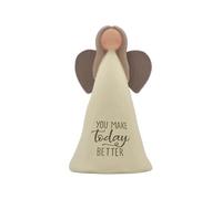 Feather & Grace Figurine d'ange Gardien « You Make Today Better Guardian Angel »