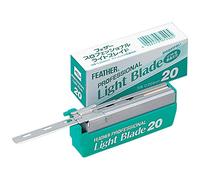 Feather Lames pour rasoir Artist Club PL-20 – Lames fines Light, affûtage triple