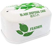 Feather Récipient en métal pour l'élimination des lames à raser