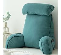 FEAW Oreiller De Lecture avec Accoudoirs,Coussin de Soutien du Dos Parfait,Idéal pour Une Utilisation sur Les Lits et Les canapés,pour Regarder la télévision ou Lire