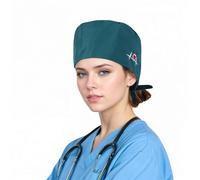 Febbya Bonnet Gommage Bouffant,Calot Chirurgien Femme Réglables,Chapeaux de Travail Cuffia Chirurgica pour Femmes Calot Chirurgien Casquette de Gommage en Coton pour Hôpitaux et Cliniques Cap